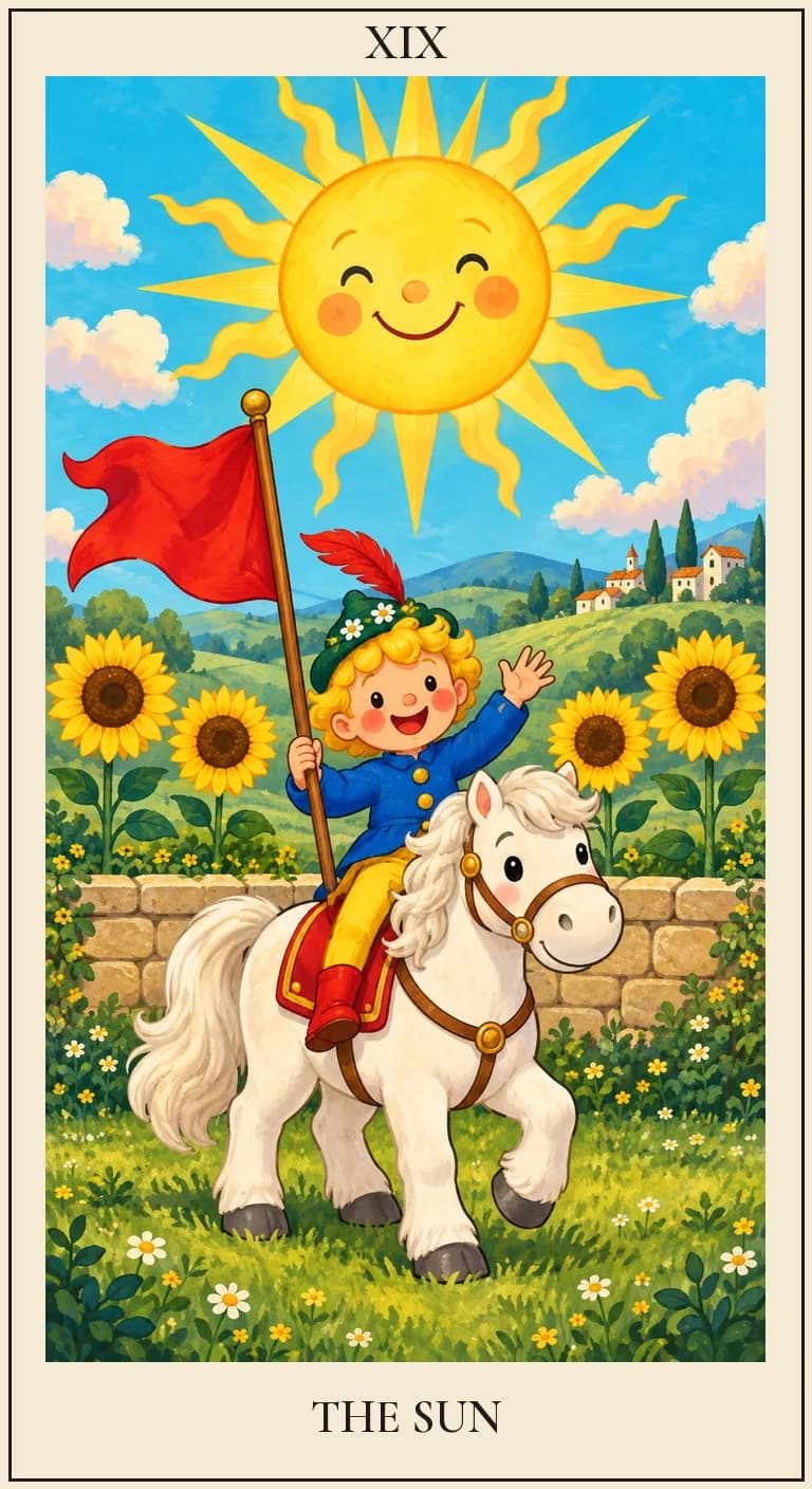 太陽完整牌面